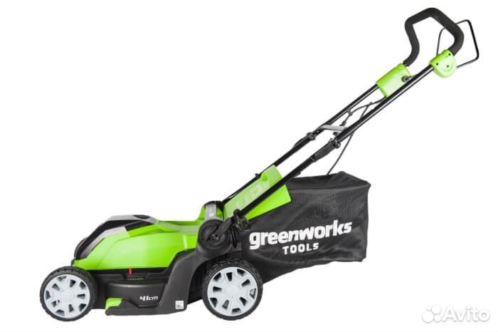 Газонокосилка Greenworks GLM1241 230V