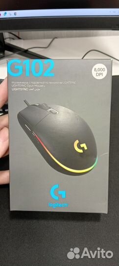 Игровая мышь logitech g102