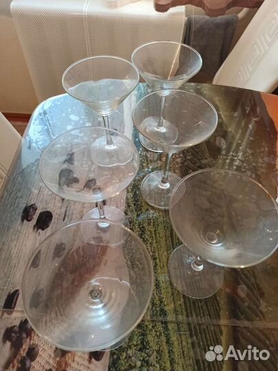 Бокалы для коктейлей