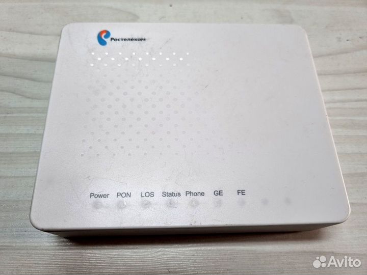 Оптический терминал ростелеком