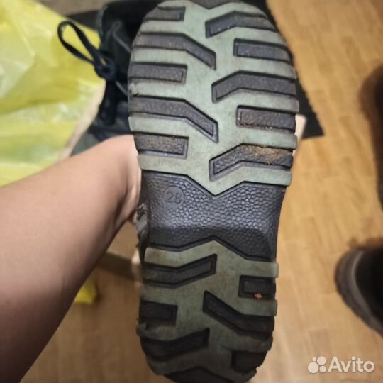 Ботинки дошкольные. Зима