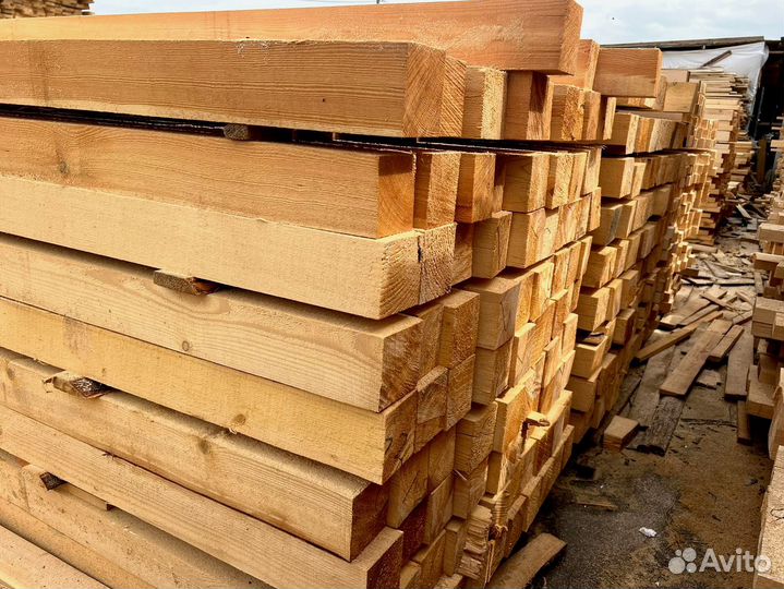 Доска обрезная 25х100х6000мм от производителя