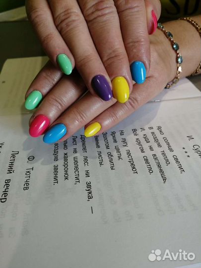 Коррекция, наращивание, гель-лак