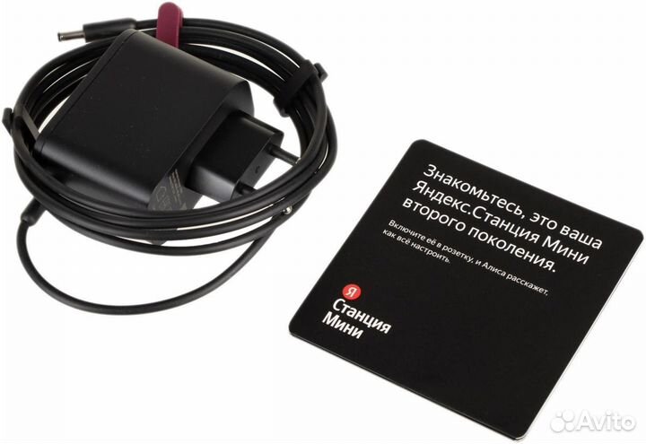 Яндекс Станция Мини 2 Red, новая. без часов