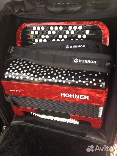 Баян hohner nova II 72
