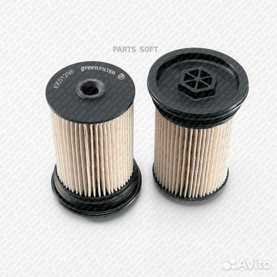 Green filter KK0129F Фильтр топливный Картридж