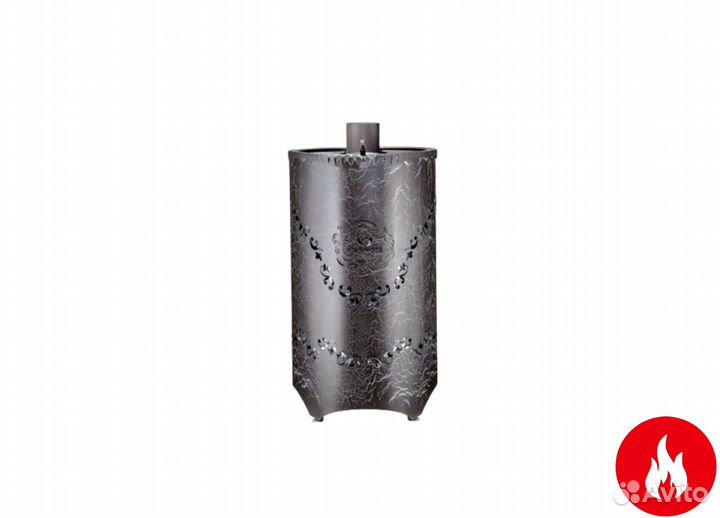 Дровяная банная печь ферингер оптима в кожухе стан