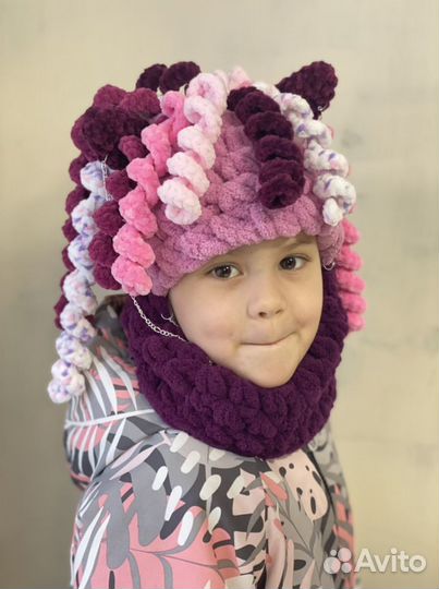 Балаклава плюшевая