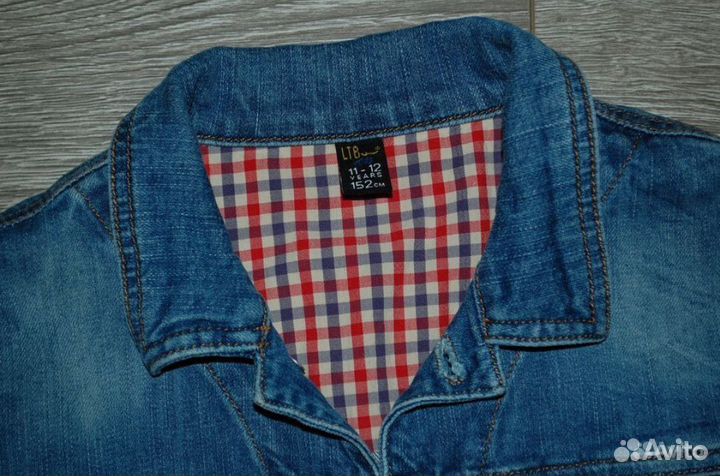 Джинсовая куртка подростковая детская