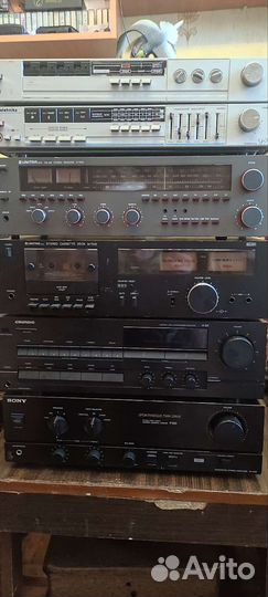 Усилители sony/grundig/ дека -обмен