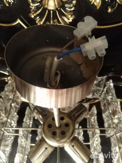 Люстра хрусталь СССР