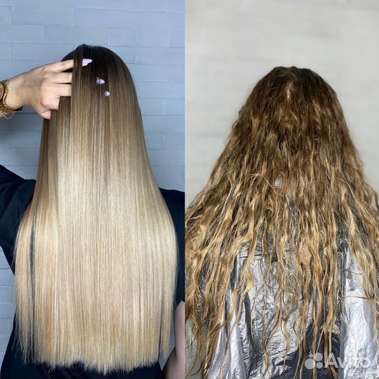 Ботокс Кератин Холодная реконструкция волос