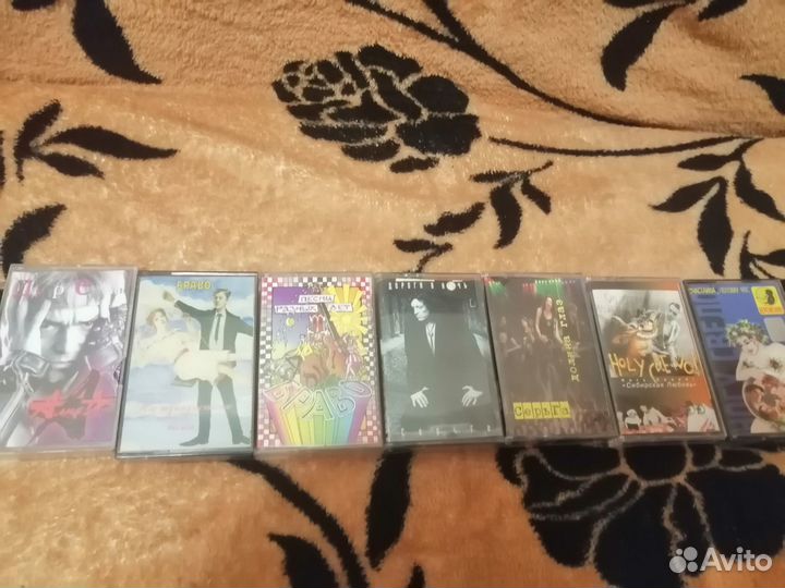 Коллекция русского рока фирменные кассеты
