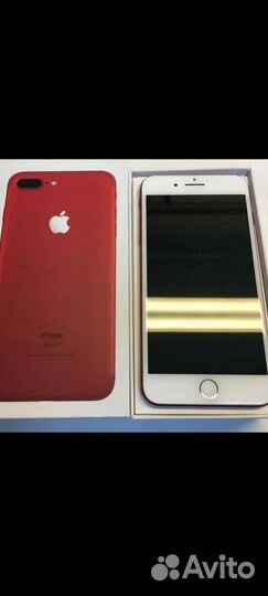 Телефон iPhone 7 plus 128gb красный