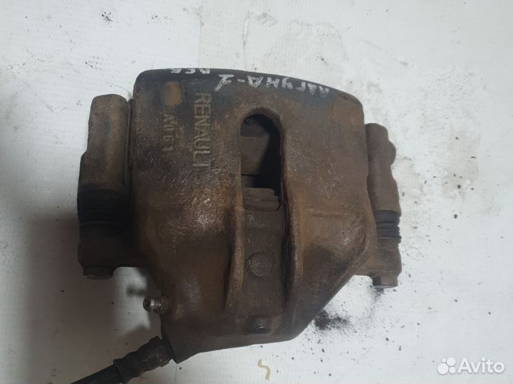Суппорт тормозной левый Рено Лагуна 1