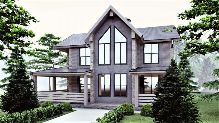 Дом 247 м² на участке 8 сот.