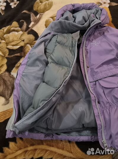 Пуховик на девочку 116