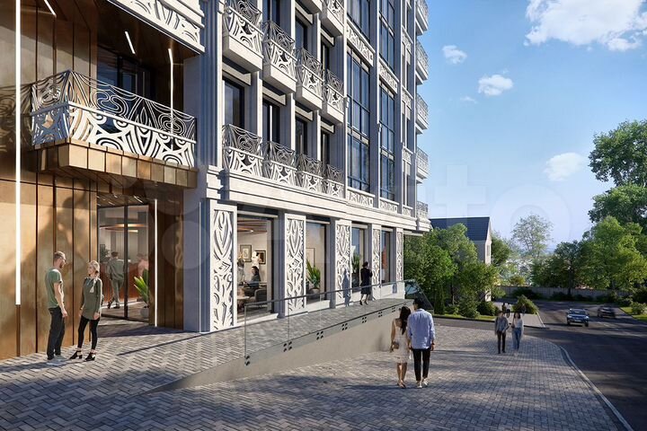 2-к. квартира, 55,5 м², 2/6 эт.