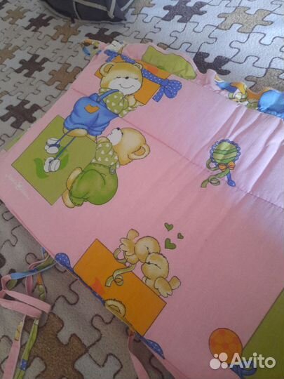 Бортики в кроватку