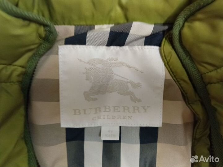 Куртка burberry детская