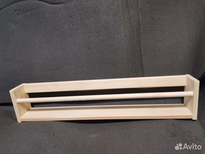 Полка настенная деревянная для книг