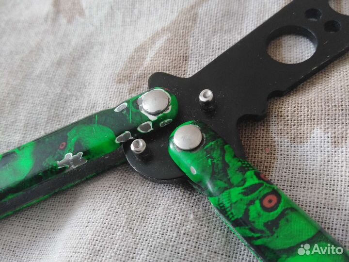 Тренировочный нож бабочка