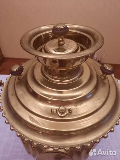 Старинный Царский самовар бр. Шемариных хlх век