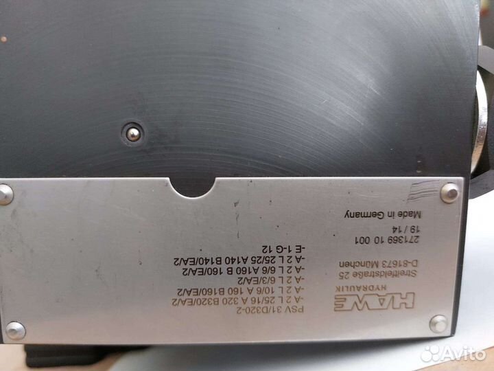 Гидрораспределитель hawe psv31D320-2