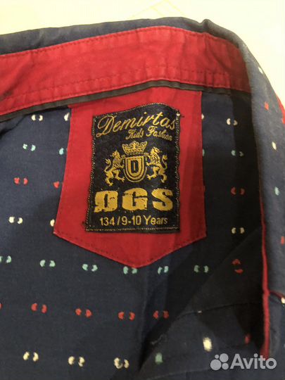 Рубашка яркая для мальчика