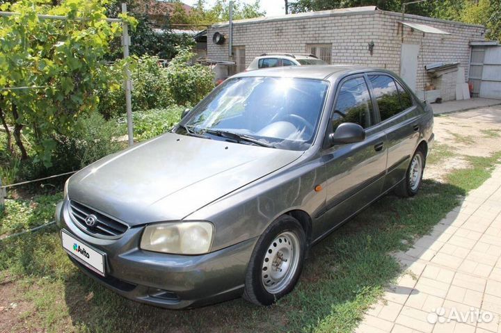 Hyundai Accent 1.5 AT, 2007, 202 500 км