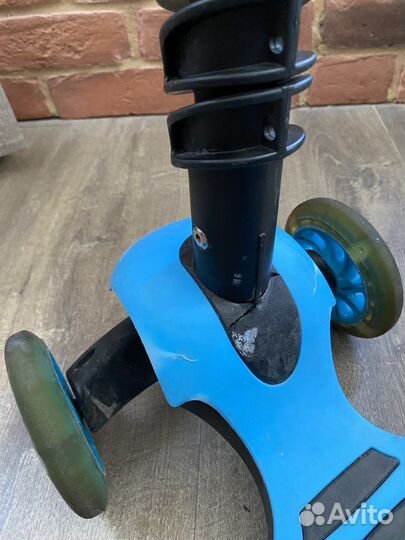 Самокат детский двухколесный бу