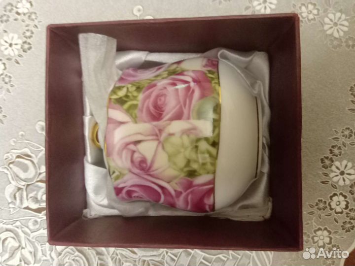 Подарок Сахарница клеймо улитка с домиком