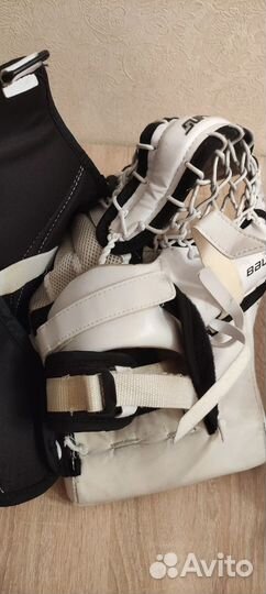 Вратарские блин и ловушка Bauer