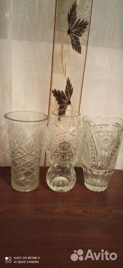 Хрустальные вазы СССР