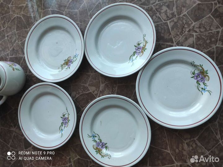 Сервиз столовый и набор для специй