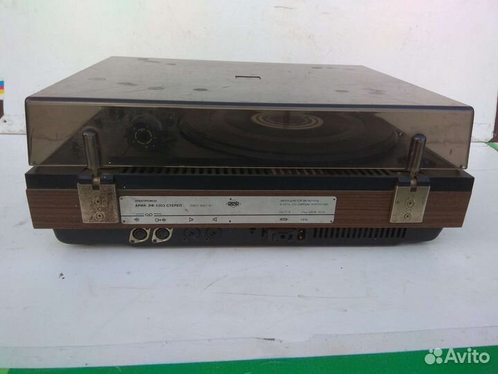 Электрофон Ария 5303 проигрыватель пластинок