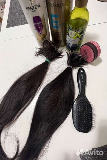 Волосы для наращивания натуральные бу