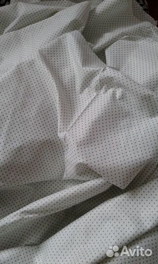 3 отреза. Военная ткань +ситец 13 метров