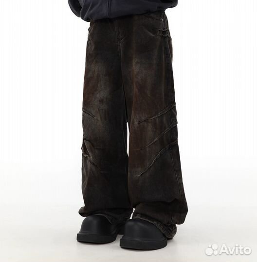 Джинсы Широкие Balenciaga type