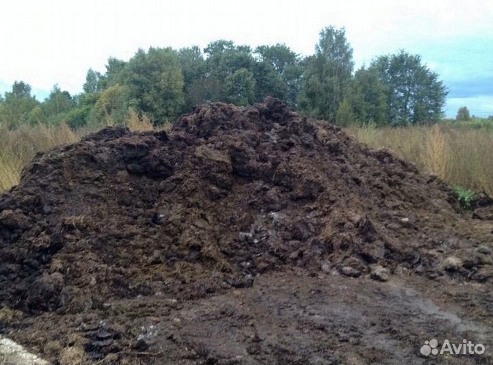 Торф и навоз в мешках