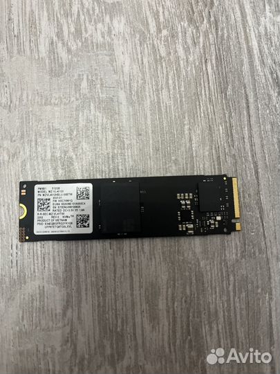 Samsung SSD 512 Gb