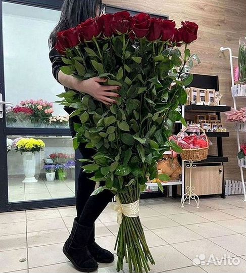 101 Роза Цветы Букеты 51 25 Роз Доставка