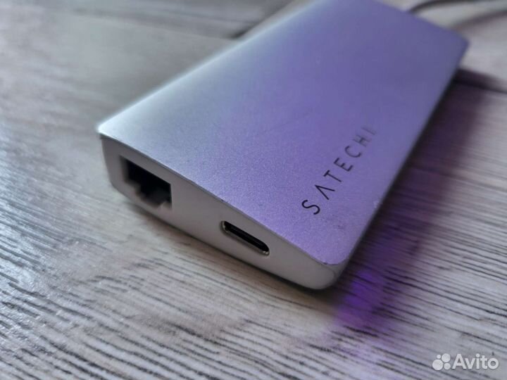 USB-Хаб Satechi Type-C (4K+Ethernet V2) ST-tcma2S