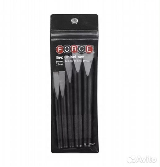 Набор зубил 5 пр. Force 50510