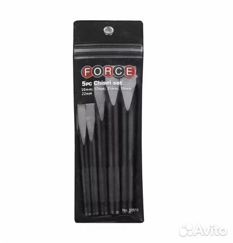 Набор зубил 5 пр. Force 50510