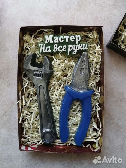 Подарки для мужчин. Инструменты. Мыло