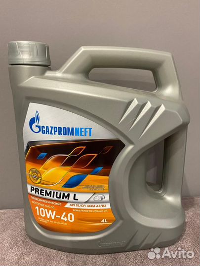 Масло моторное Gazpromneft Premium L 5w40 4л