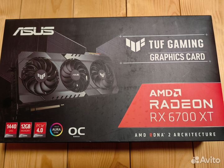 Asus Tuf Gaming AMD Radeon RX6700XT 12Gb