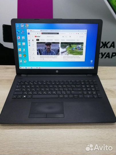 Современный ноутбук HP 15 Core i3/8/ssd240/1/акб
