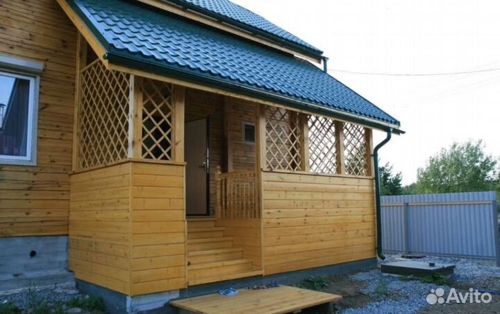 Строительство террас, веранд, беседок, пристроек